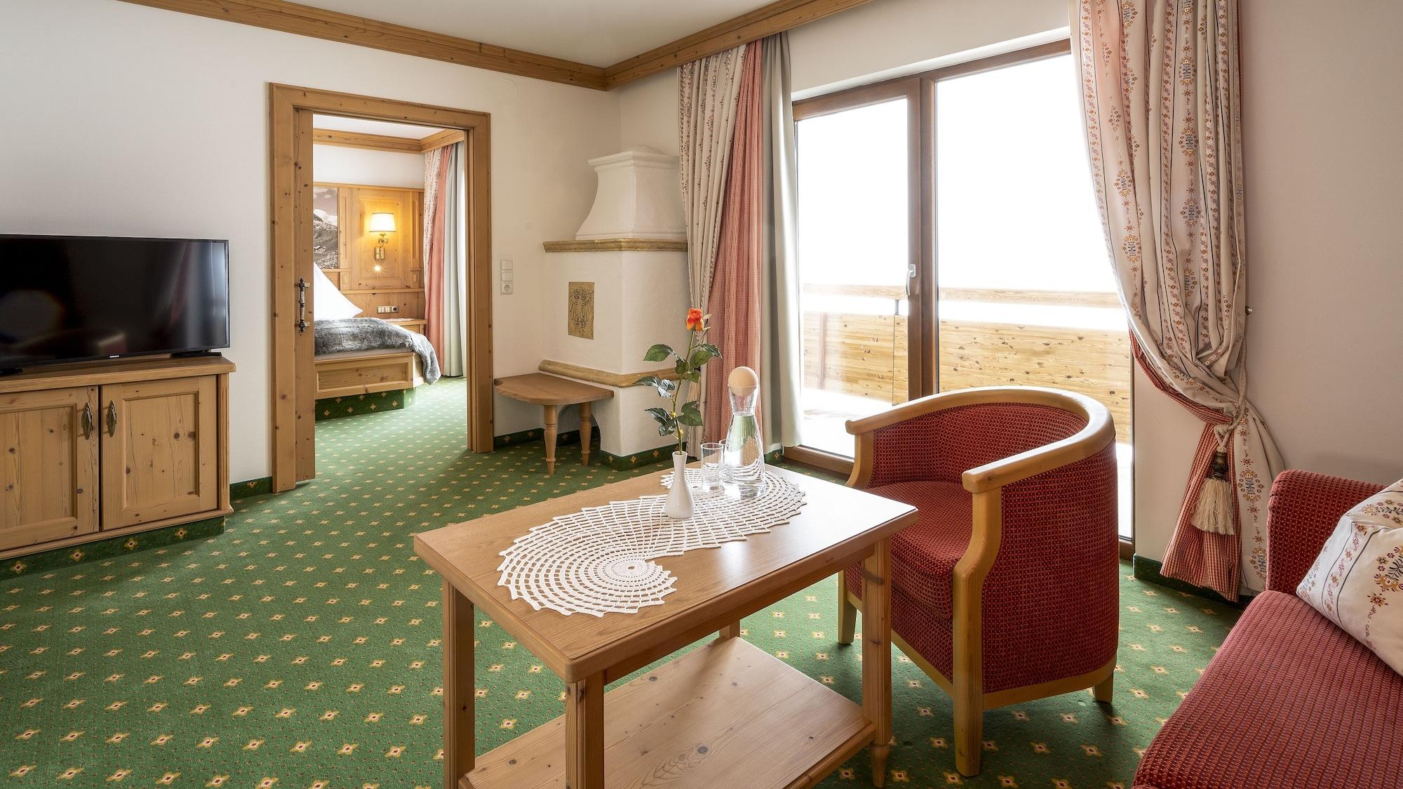 Hotel Almhof Galtür Eksteriør billede