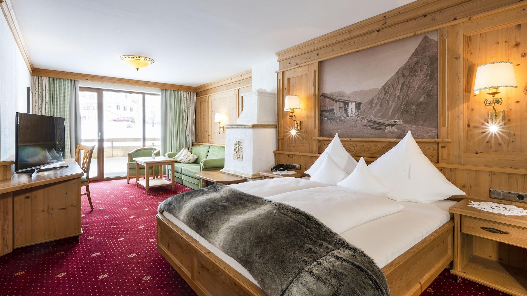 Hotel Almhof Galtür Eksteriør billede